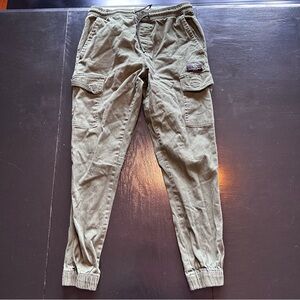 Hawk Medium Men's Olive Cargo Jogger Pants